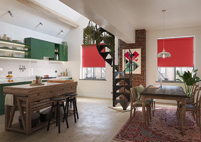 Trinity (FR Blackout), Cardinal - Roller Blind - Image 7